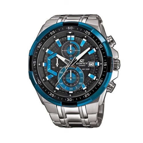 CASIO Edifice Ρολόι χειρός με μπρασελέ από ανοξείδωτο ατσάλι EFR-539D-1A2VUEF