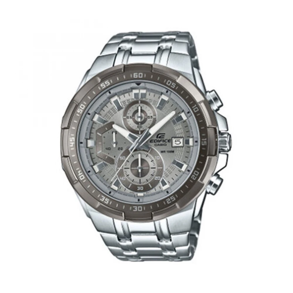 CASIO Edifice Ρολόι χειρός με μπρασελέ από ανοξείδωτο ατσάλι EFR-539DE-8AVUEF