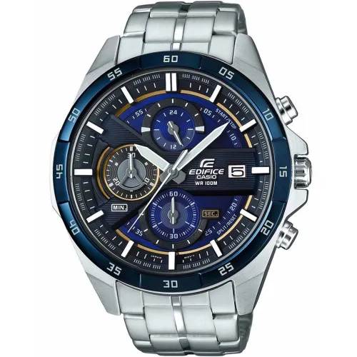 CASIO Edifice Χρονογράφος με Μπρασελέ από Ανοξείδωτο Ατσάλι EFR-556DB-2AVUEF