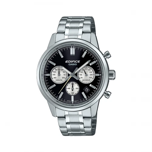 CASIO Edifice Χρονογράφος με Μπρασελέ από Ανοξείδωτο Ατσάλι EFR-575D-1AEF