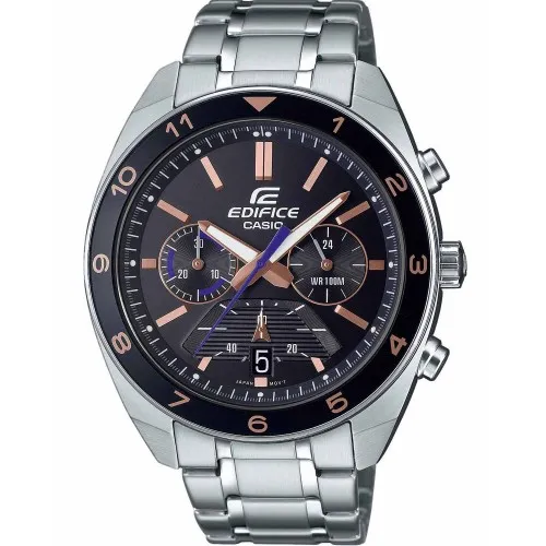 CASIO Edifice Chronograph Silver Stainless Steel Bracelet EFV-590D-1AVUEF-2