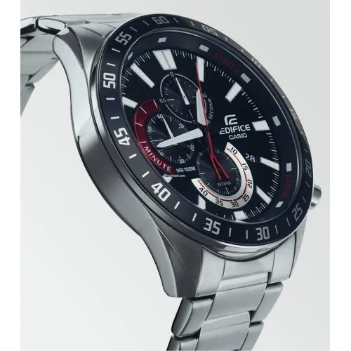 CASIO Edifice με Μπρασελέ από Ανοξείδωτο Ατσάλι EFV-620D-1A4VUEF
