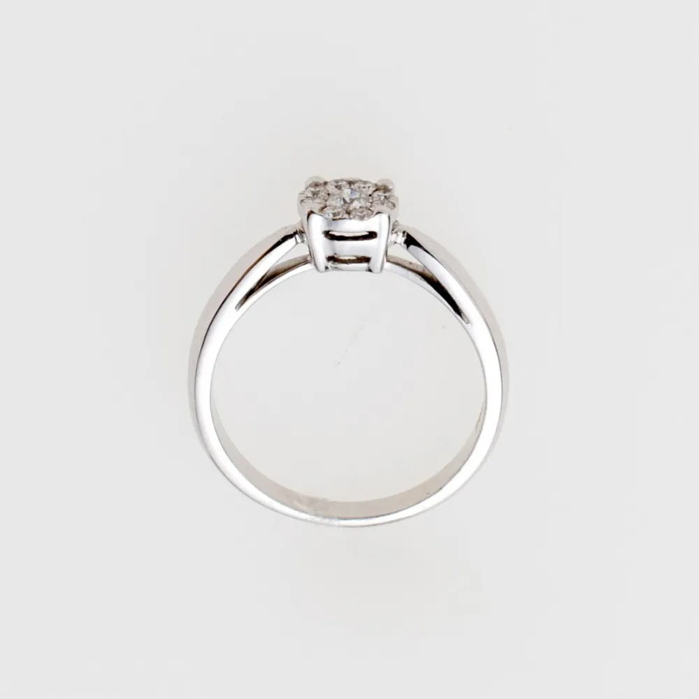 18K Μονόπετρο Δαxτυλίδι Αρραβώνων με Διαμάντι ENG089