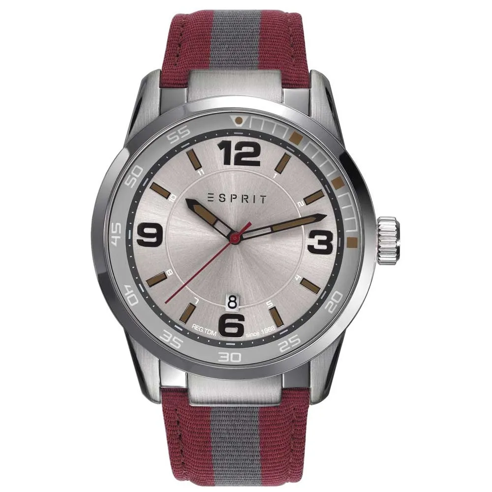 ESPRIT Red Fabric Strap ES109441001