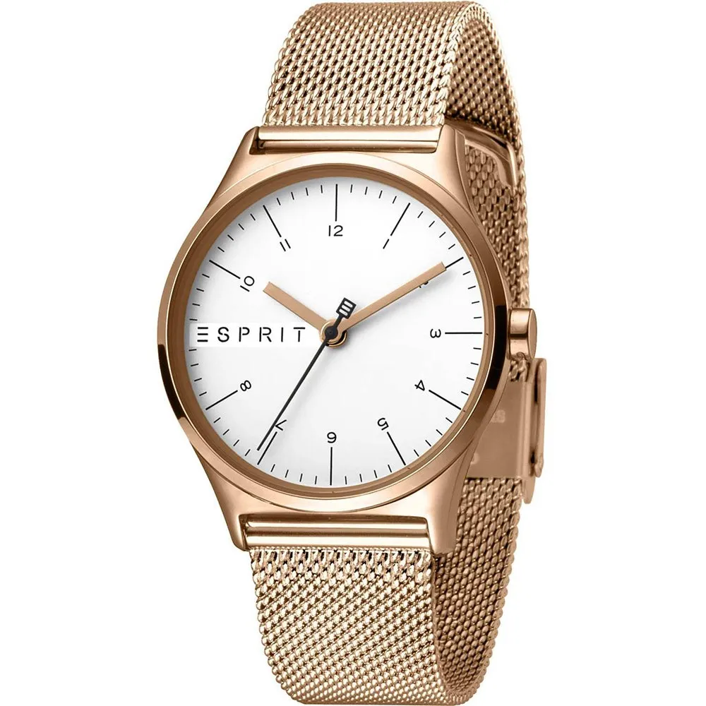 ESPRIT Essential Rose Gold Stainless Steel Bracelet ES1L034M0085