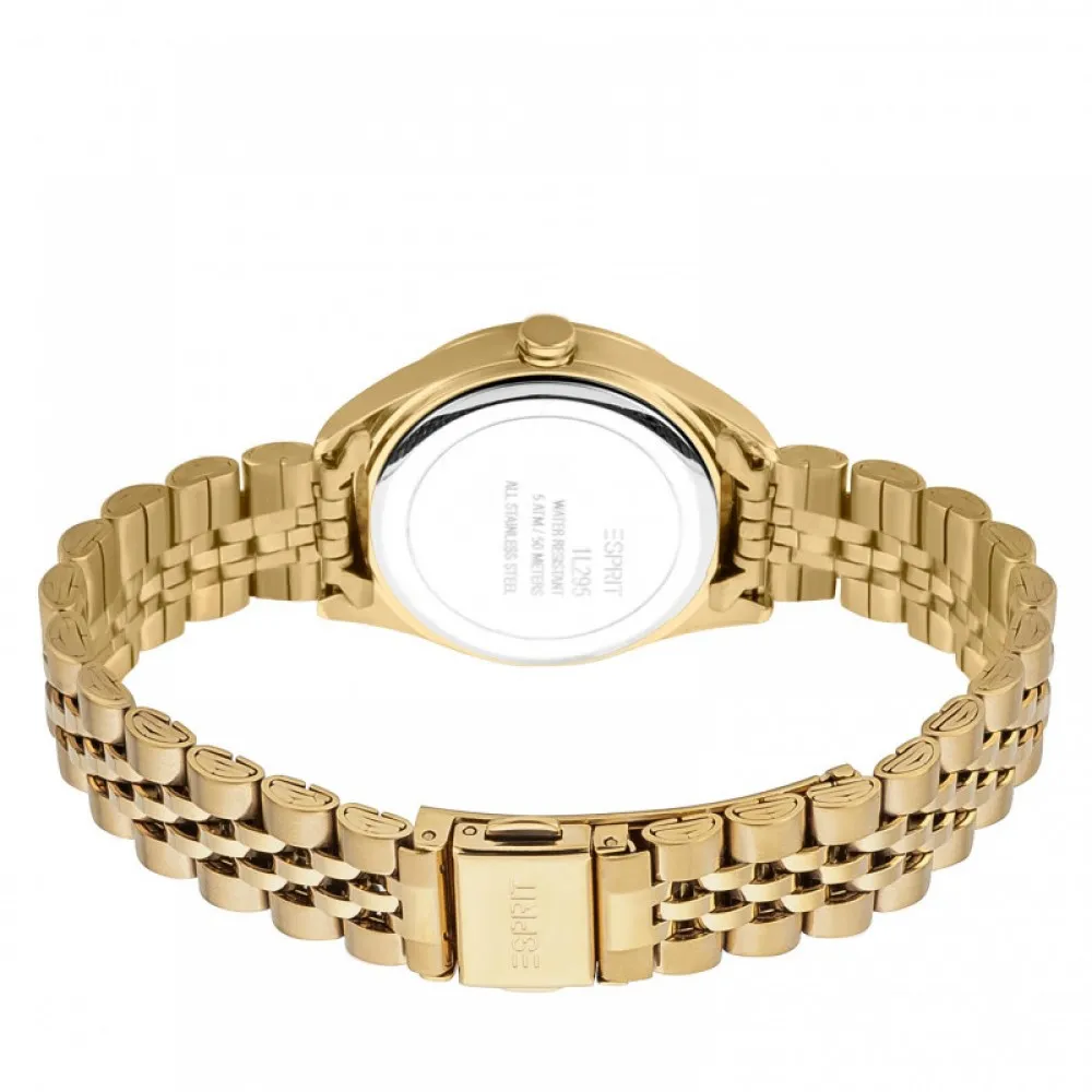 ESPRIT Kate Set Watch - Bracelet Stainless Steel Gold tone plated Bracelet ES1L295M0095