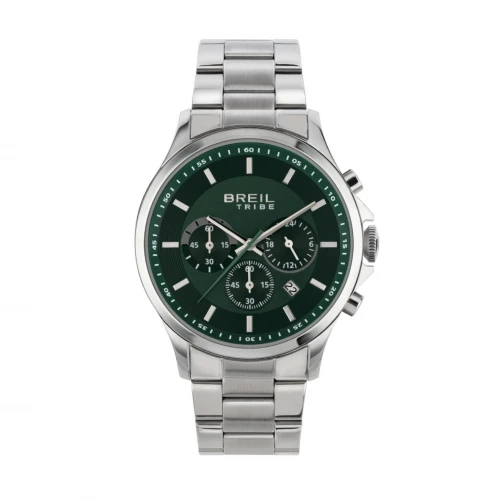 BREIL KART Χρονογράφος με Ασημί Μπρασελέ από Ανοξείδωτο Ατσάλι EW0660