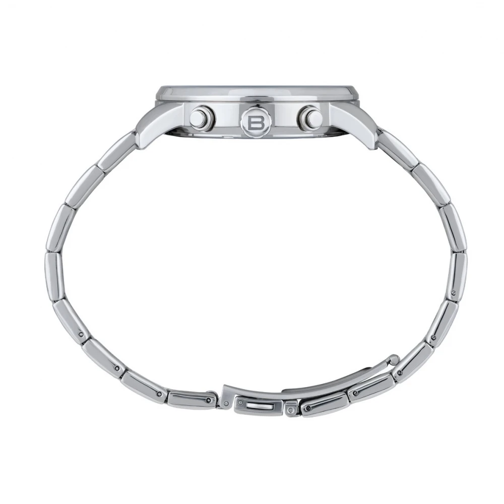 BREIL Caliber Χρονογράφος με Ασημί Μπρασελέ από Ανοξείδωτο Ατσάλι EW0728