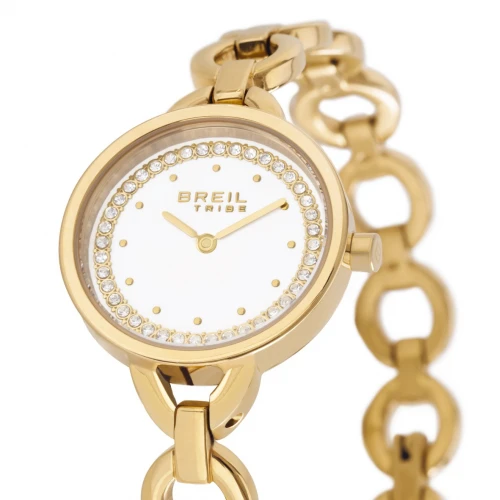 BREIL Anouk Crystals με Μπρασελέ από Ανοξείδωτο Ατσάλι σε Χρυσό Τόνο EW0743