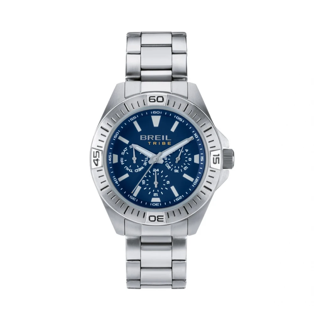 BREIL Offbeat Multifunction με Ασημί Μπρασελέ από Ανοξείδωτο Ατσάλι EW0765