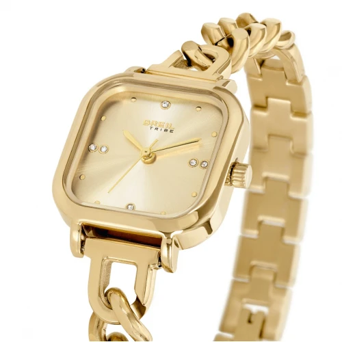 BREIL Elise Crystals με Μπρασελέ από Ανοξείδωτο Ατσάλι σε Χρυσό Τόνο EW0834