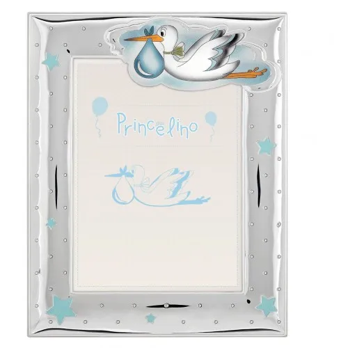 PRINCELINO Ασημί Κορνίζα Για Παιδιά 13x18cm MA/270BCR