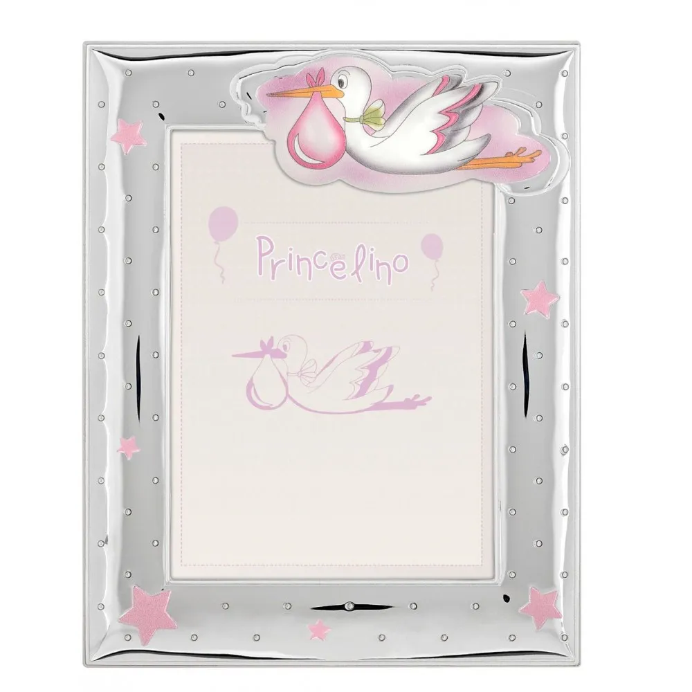 PRINCELINO Ασημί Κορνίζα Για Παιδιά 13x18cm MA/270BCR