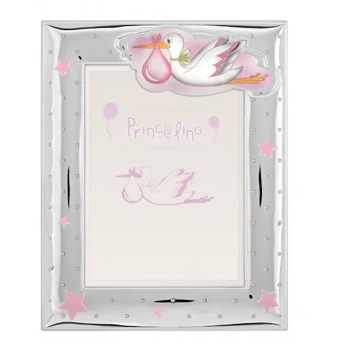 PRINCELINO Ασημί Κορνίζα Για Παιδιά 13x18cm MA/270BCR