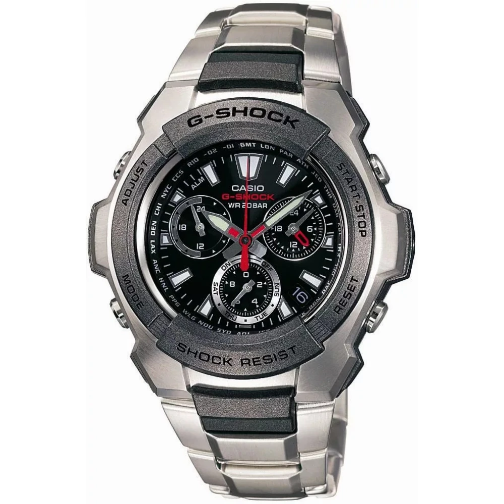 CASIO G-Shock με Μπρασελέ από Ανοξείδωτο Ατσάλι G-1000D-1AER