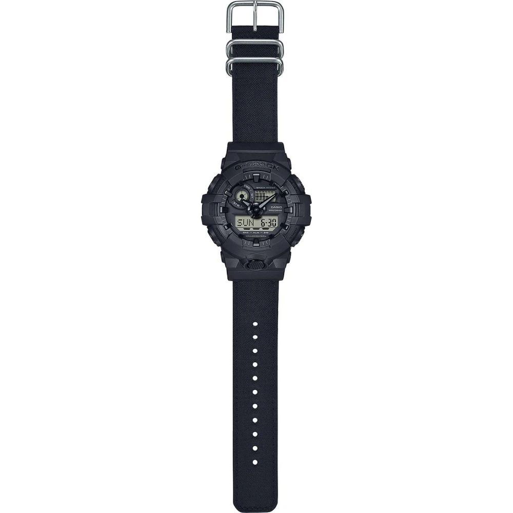 CASIO G-Shock Μαύρο καουτσούκ GA-700BCE-1AER