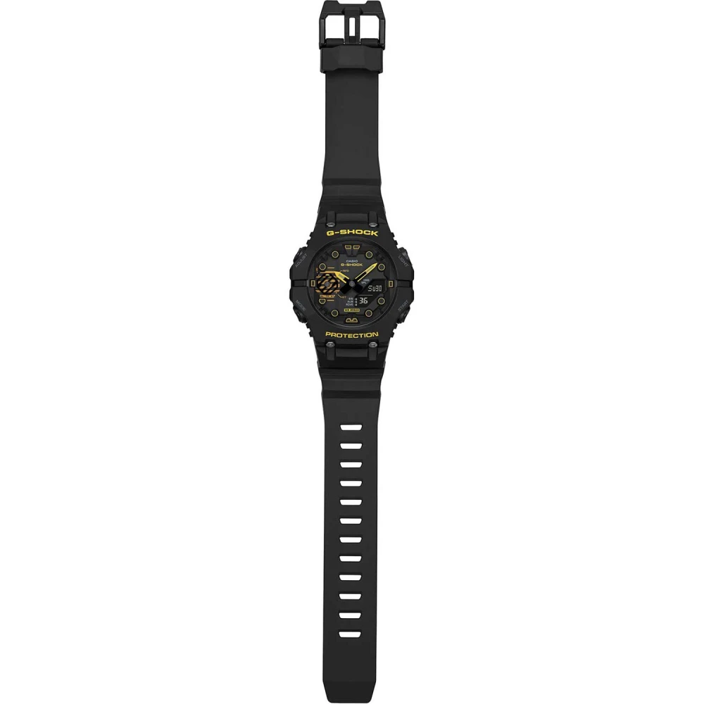 CASIO G-SHOCK Χρονογράφος με Μαύρο Καουτσούκ Λουράκι GA-B001CY-1AER
