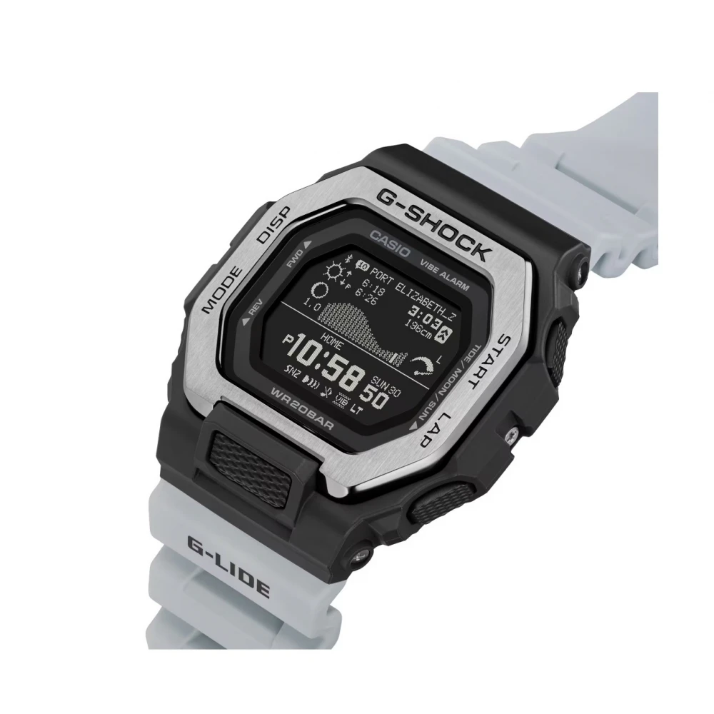 CASIO G-Shock με Γκρι Καουτσούκ Λουράκι GBX-100TT-8ER