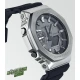 CASIO G-Shock με Μαύρο Λουράκι σιλικόνης GM-2100-1AER-MAN