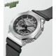 CASIO G-Shock με Μαύρο Λουράκι σιλικόνης GM-2100-1AER-MAN