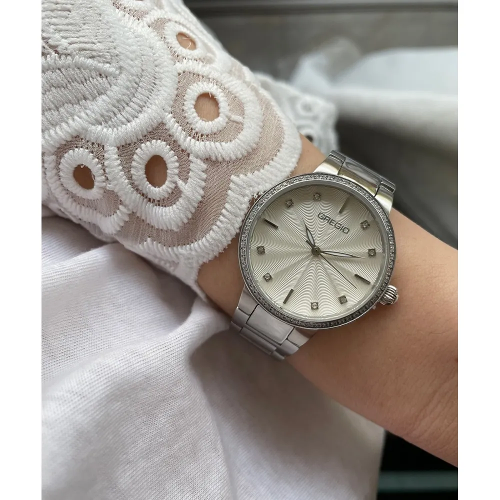 GREGIO Linda Crystals Stainless Steel Bracelet GR240010