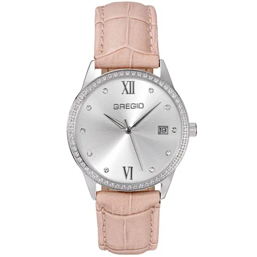GREGIO Elise Pink Leather Strap GR320010
