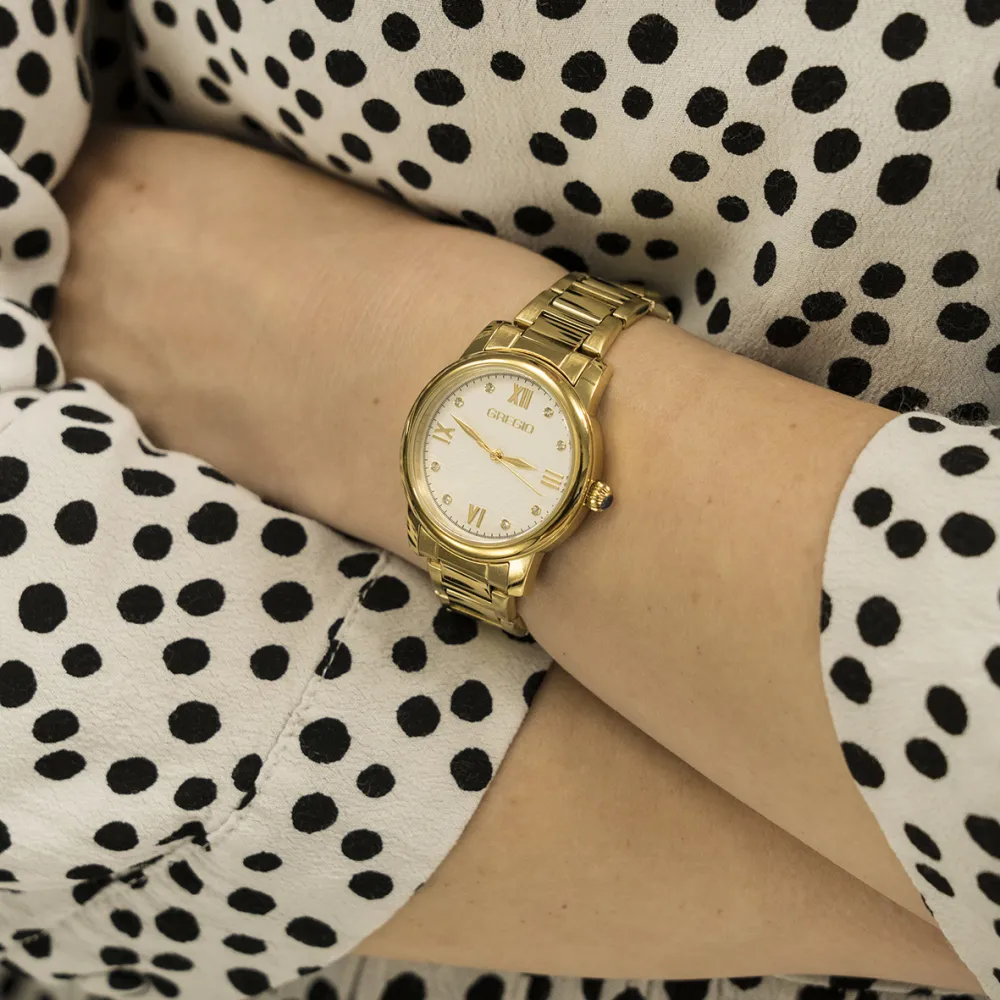 GREGIO Louise Gold Stainless Steel Bracelet GR340020