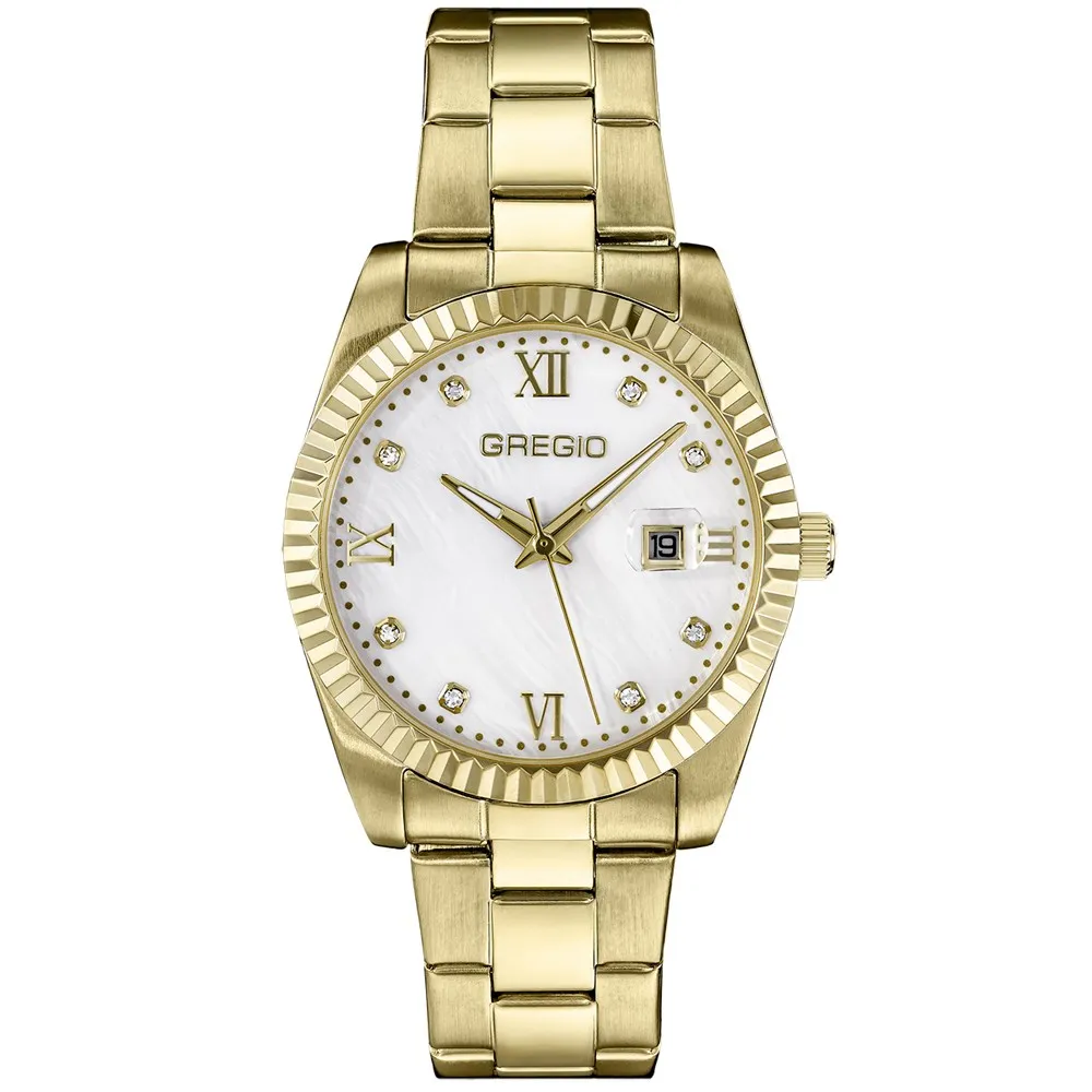 GREGIO Mallory Gold Stainless Steel Bracelet GR360020