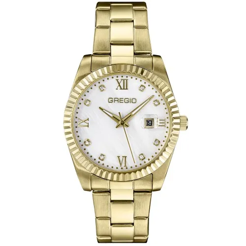 GREGIO Mallory Gold Stainless Steel Bracelet GR360020