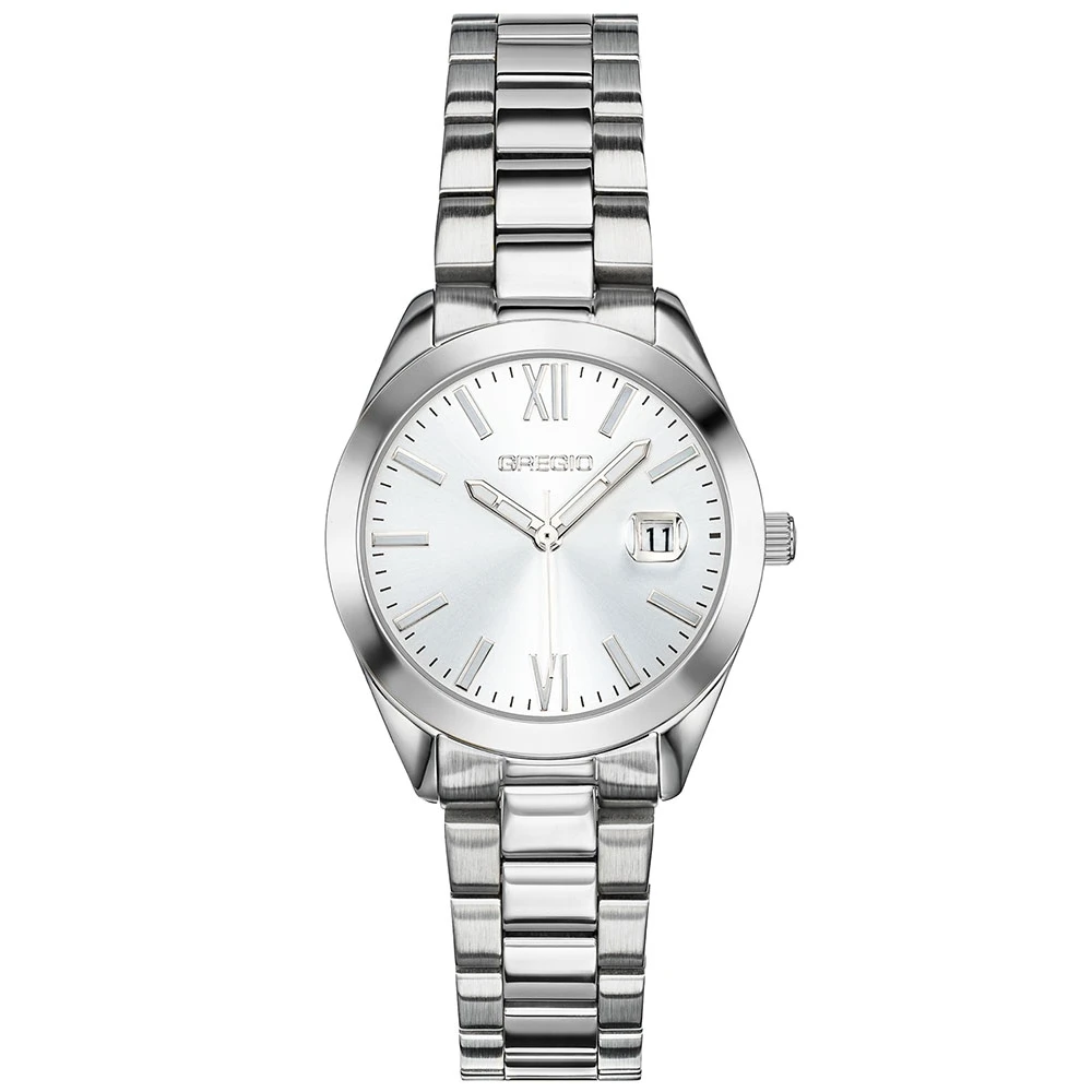 GREGIO Esencia με Ασημί Μπρασελέ από Ανοξείδωτο Ατσάλι GR620010