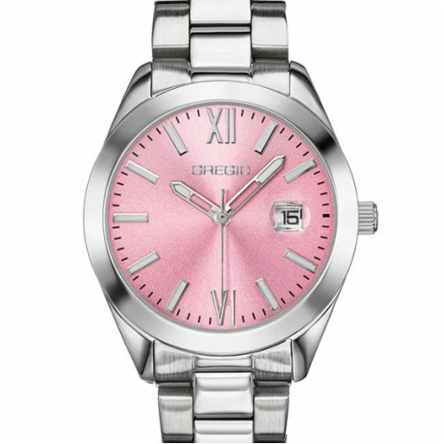 GREGIO Esencia με Ασημί Μπρασελέ από Ανοξείδωτο Ατσάλι GR620011