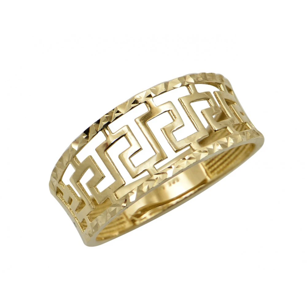 14K Χρυσό Δαχτυλίδι Μαίανδρος GRE2080