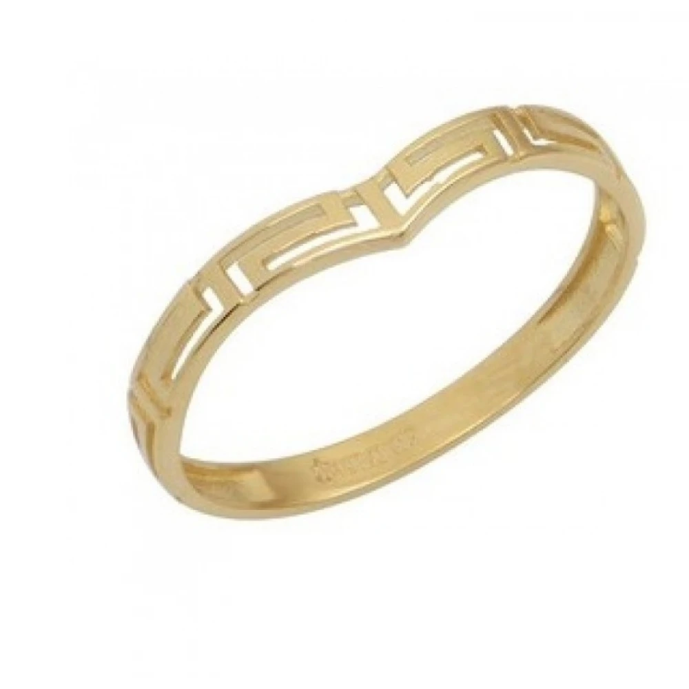 9K Χρυσό Δαχτυλίδι Μαίανδρος GRE3038
