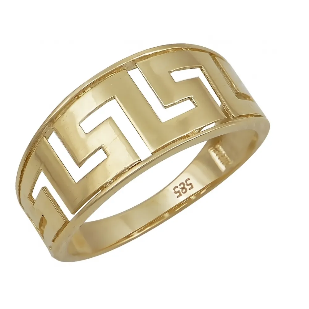 14K Χρυσό Δαχτυλίδι με Μαίανδρο GRE8050