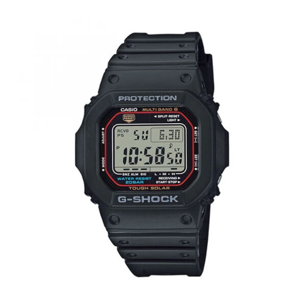 CASIO G-Shock Μαύρο με λουράκι από καουτσούk GW-M5610U-1ER