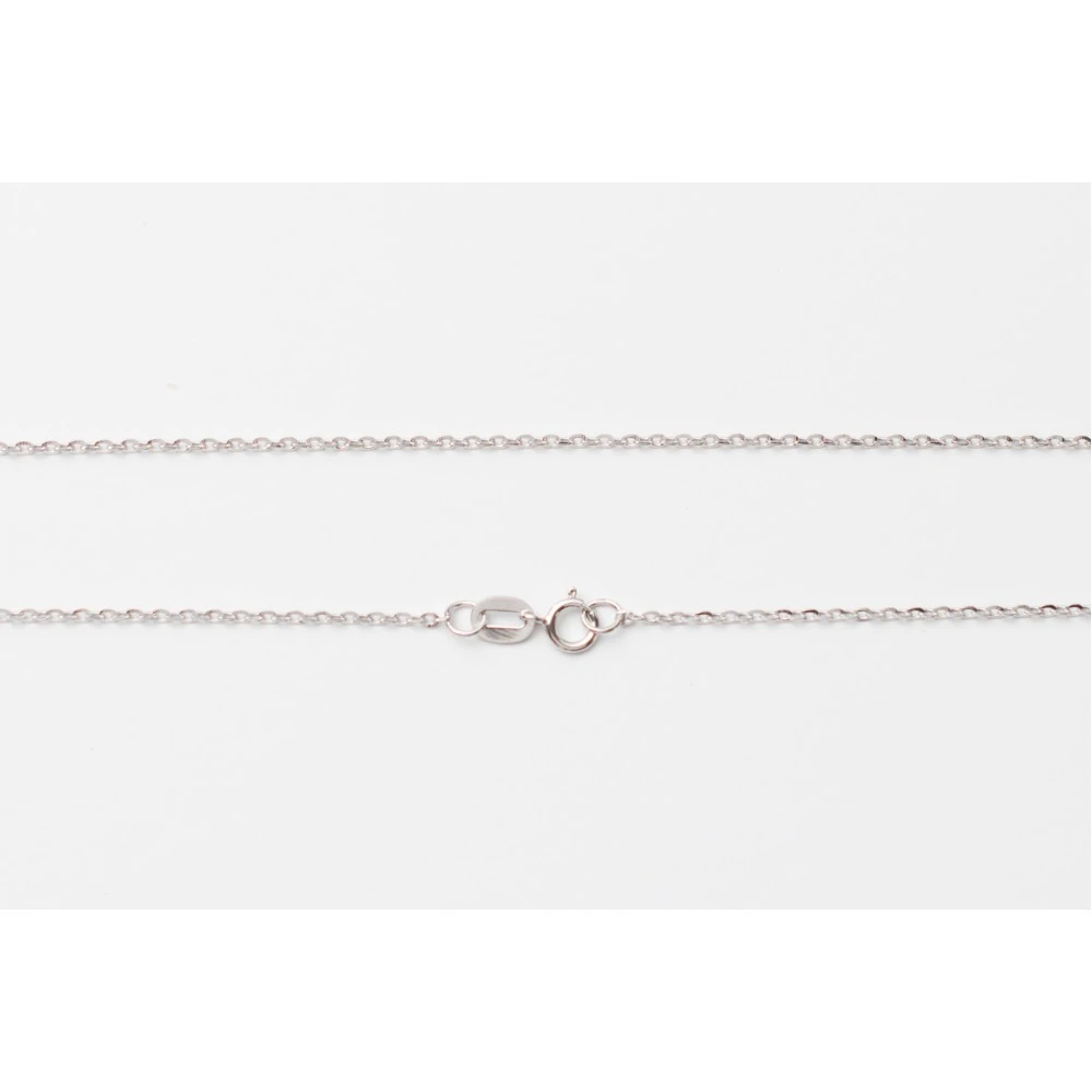 14K Λευκόχρυσος Σταυρός με Ζιργκόν ST859MN1