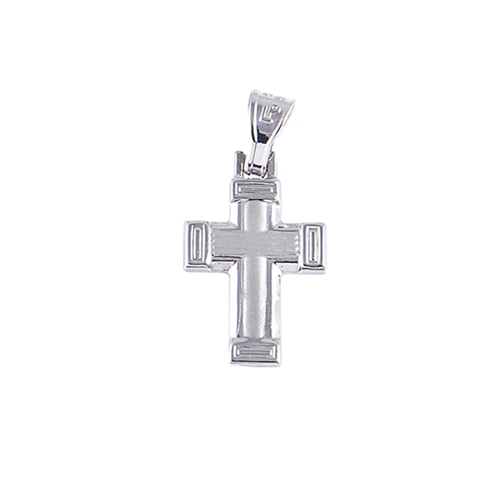 14K Λευκόχρυσος Σταυρός ST5027O