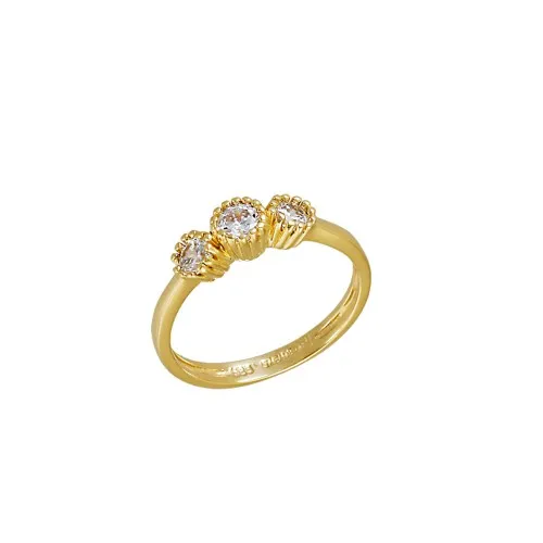 14K Χρυσό Δαχτυλίδι με Ζιργκόν D52122