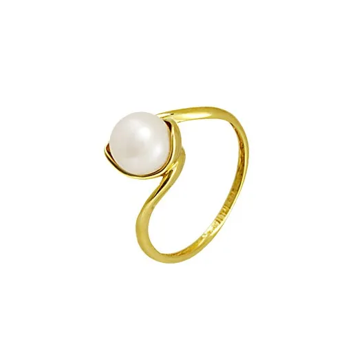 14K Χρυσό Δαχτυλίδι με Μαργαριτάρι D51754