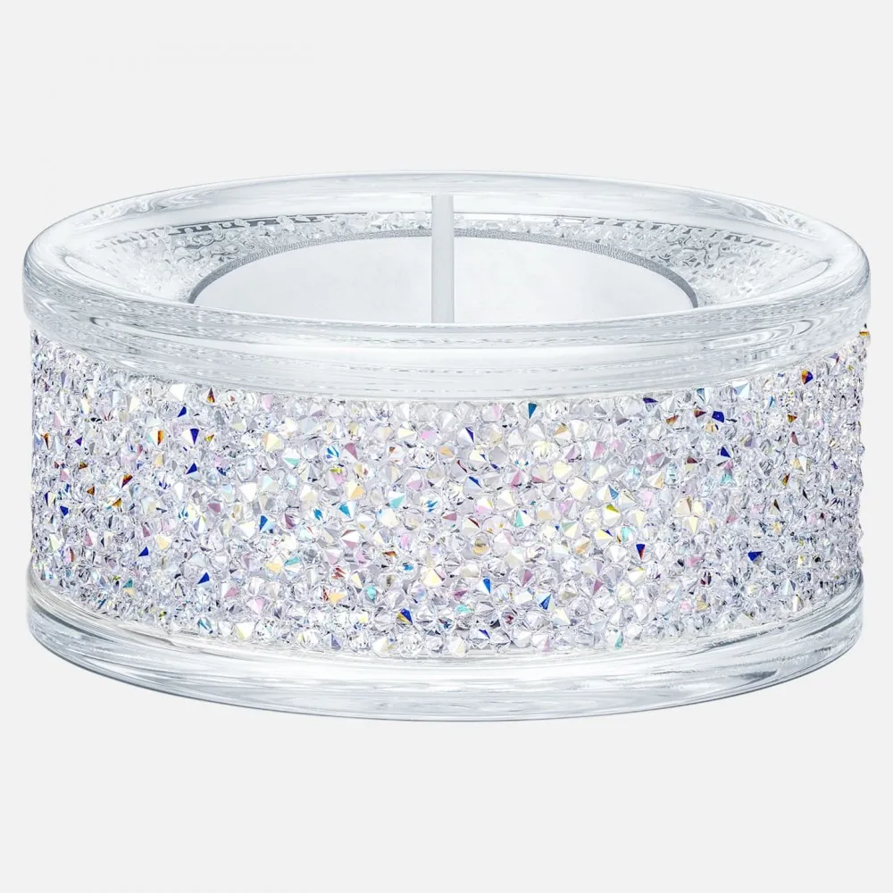 SWAROVSKI Shimmer Tea Κηροπήγιο για ρεσό Λευκό, Κρυστάλλινο 5428722