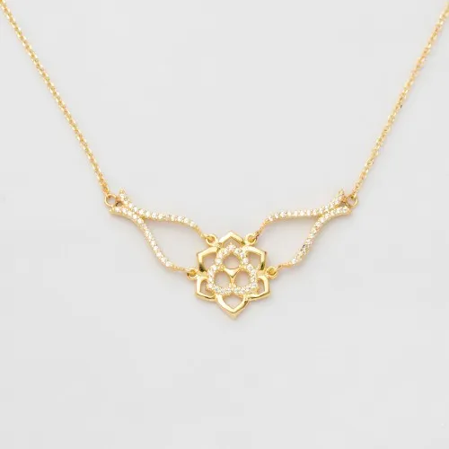 14K Χρυσό Κολιέ Με Ζιργκόν KA00084