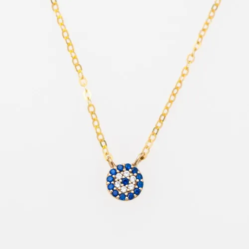 14K Χρυσό Κολιέ Με Ζιργκόν KL49901