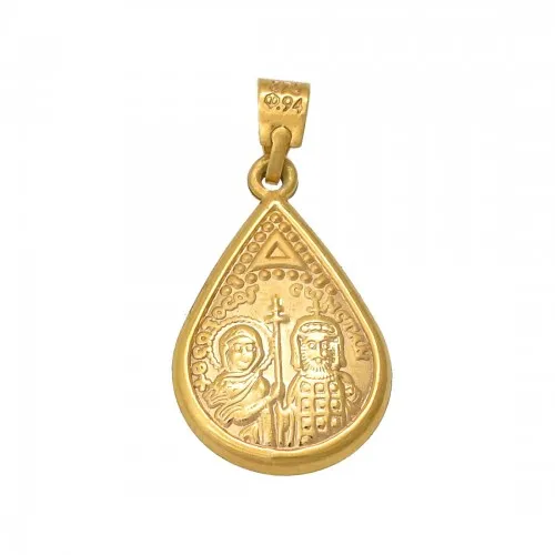 9K Χρυσό Κωνσταντινάτο Διπλής Όψεως KN704VR1