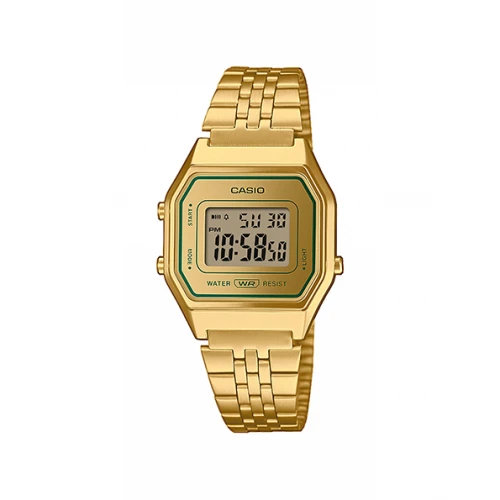 CASIO Vintage Επιχρυσωμένο Μπρασελέ Από Ανοξείδωτο Ατσάλι LA-680WEGV-9AEF