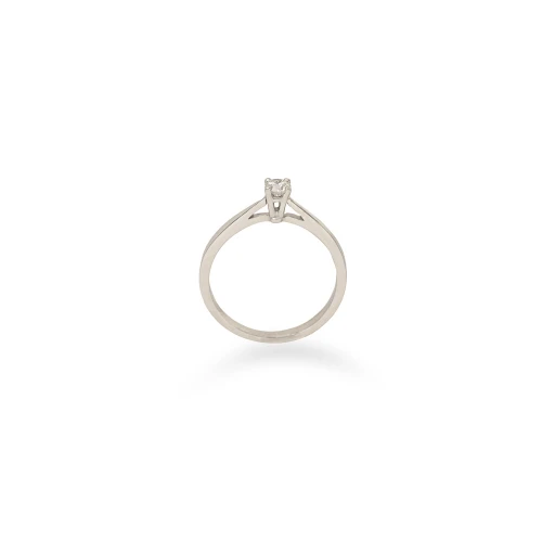 18K Μονόπετρο Δαxτυλίδι Αρραβώνων με Οικολογικό Lab Grown Διαμάντι LAB6290