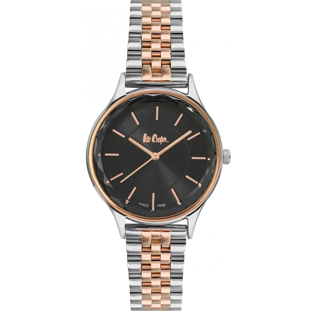 LEE COOPER Crystal Two Tone Stainless Steel Bracelet LC06892.560