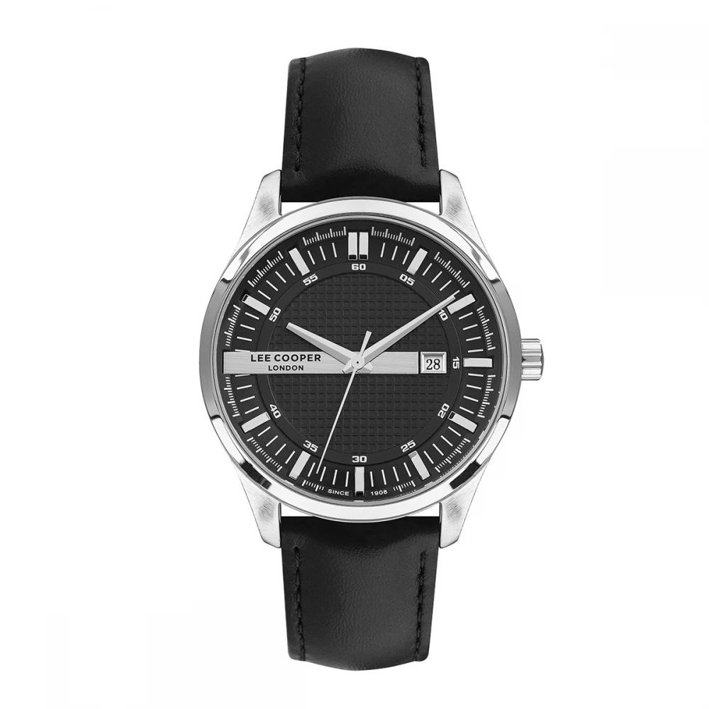 LEE COOPER Black Leather Strap LC07269.361