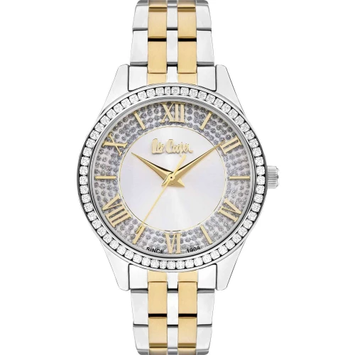 LEE COOPER Crystals με Μπρασελέ Δύο Τόνων από Super-Metal LC07928.310