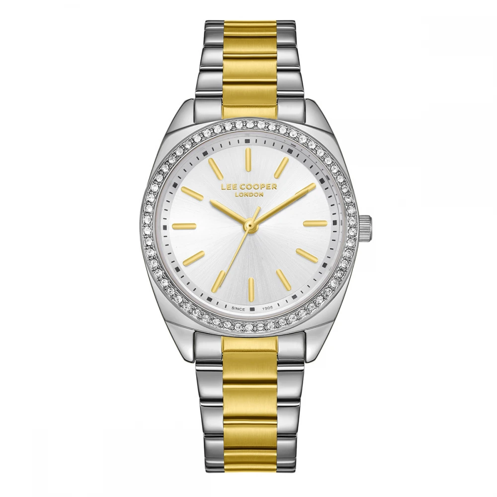 LEE COOPER Crystals με Μπρασελέ Δύο Τόνων από Super-Metal LC08041.230