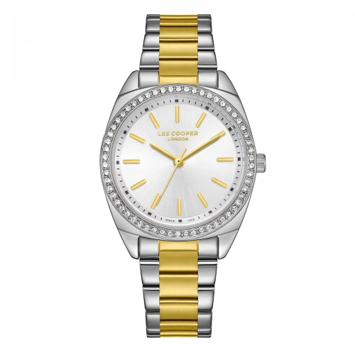 LEE COOPER Crystals με Μπρασελέ Δύο Τόνων από Super-Metal LC08041.230
